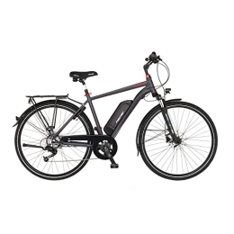 Fischer Elektrofahrräder Fischer E-Bike Trekking VIATOR 1.0, Elektrofahrrad für Damen und Herren, RH 50 cm, Heckmotor 45 Nm, 48 V Akku