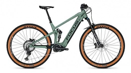 Derby Cycle Elektrofahrräder Focus Thron² 6.9 Bosch Fullsuspension Elektro Mountain Bike 2021 (29 inches / L / 47cm, Mineral Green)