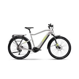 HAIBIKE Fahrräder HAIBIKE E Bike Trekking Trekking 6 High - L, Gloss Grey