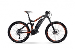 HAIBIKE Elektrofahrräder Haibike Sduro AllMtn 8.0 27, 5 Zoll Titan / Anthrazit / Orange Matt (2017), 50