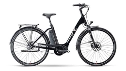 Husqvarna Elektrofahrräder Husqvarna Eco City EC2 CB 504 Wave Unisex Pedelec E-Bike City Fahrrad schwarz 2022: Größe: 56 cm