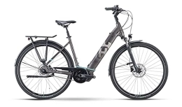 Husqvarna Elektrofahrräder Husqvarna Gran City 2 FW 500Wh Shimano Steps Elektro Fahrrad 2022 (46 cm, Darkbronze / Aqua Matt)