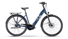 Husqvarna Fahrräder Husqvarna Gran City GC4 FW Wave Unisex Pedelec E-Bike City Fahrrad blau 2021: Größe: 46 cm