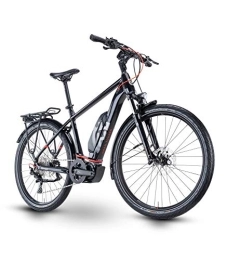 Husqvarna Fahrräder Husqvarna Gran Tourer 3 Shimano Steps Elektro Trekking Bike 2021 (55 cm, Schwarz (Herren))