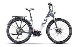 Husqvarna Fahrräder Husqvarna Gran Urban GU4 Pedelec E-Bike Trekking Fahrrad grau / weiß 2021: Größe: 54 cm