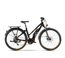Husqvarna Fahrräder Husqvarna Light Tourer LT LTD Damen Pedelec E-Bike Trekking Fahrrad schwarz / orange 2019: Größe: 48cm