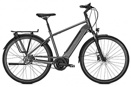 Derby Cycle Fahrräder Kalkhoff Image 3.B Excite 500Wh Bosch City Elektro Fahrrad 2022 (28" Herren Diamant XL / 60cm, Granitgrey Matt (Herren))