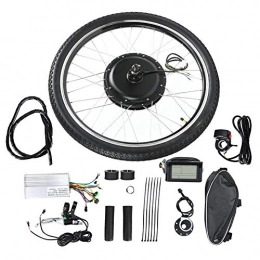 Keenso Elektrofahrräder Keenso Elektrofahrrad Nabenmotor-Kit, Umrüstsatz für Nabenmotor 36 V 500 W, 26 Zoll Elektrofahrradnabenmotor-Kit(Frontantrieb)