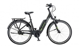 KTM Elektrofahrräder KTM Macina Central 5 Bosch Elektro Fahrrad 2020 (28" Einrohr 46cm, Black Matt / Grey / Green)