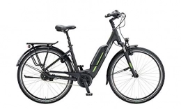 KTM Elektrofahrräder KTM Macina Central 5 RT Bosch Elektro Fahrrad 2020 (28" Einrohr 51cm, Black Matt / Grey / Green)