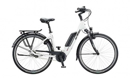 KTM Elektrofahrräder KTM Macina Central 8 Bosch Elektro Fahrrad 2020 (28" Einrohr 43cm, White Matt / Black / Red)