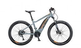 KTM Elektrofahrräder KTM Macina Ride 271 Bosch Elektro Mountain Bike 2020 (S / 43cm, Epicgrey Matt / Black / Orange)