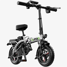 Lamyanran Elektrofahrräder Lamyanran Elektrofahrrad Faltbares E-Bike 14 Zoll-Rad-High-Carbon Stahlrahmen mit abnehmbarem 36V Lithium-Ionen-Akku beweglichen leichte elektrisches Fahrrad DREI Riding Mode for Erwachsene