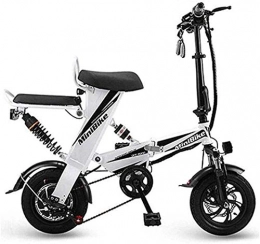 Lamyanran Elektrofahrräder Lamyanran Elektrofahrrad Faltbares E-Bike Folding Electric Bike, Höchstgeschwindigkeit 30 km / h mit 12-Zoll-Rädern tragbarer Mini und Kleiner Folding Lithium-Batterie for Männer und Frauen