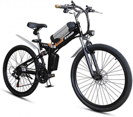 LEFJDNGB Elektrofahrräder LEFJDNGB Bycicles Folding Elektro-Fahrrad 26-Zoll-bewegliche elektrische Mountainbike High Carbon Stahlrahmen Doppelscheibenbremse mit Front-LED-Licht 36V / 8AH