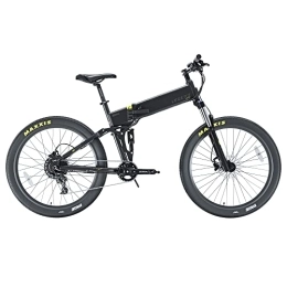 Legend eBikes Elektrofahrräder LEGEND EBIKES Etna, E Bike Mountainbike, Elektrofahrrad Herren, Damen, Fahrrad Batterie 36V 14Ah, 25km / h, Elektrofahrräder 250W, E-Bike Klapprad 11 Gänge, Räder 27, 5" Smartbike Schwarz