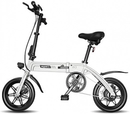 PIAOLING Elektrofahrräder Leichtgewicht Elektrisches Fahrrad, Folding Elektro-Fahrrad for Erwachsene, pendelt Ebike mit 250W Motor, Höchstgeschwindigkeit 25 km / h, 3 Arbeitsmodi, vorne und hinten Scheibenbremse Bestandskalanc