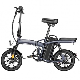 LWL Elektrofahrräder LWL elektrofahrrad 350W Elektrofahrrad Faltbar for Erwachsene 14 Zoll 2 Sitz Elektrische Faltfahrrad DREI Modi 20 MPH Reitmodus 45 Meilen E-Bike