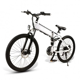 LWL Fahrräder LWL elektrofahrrad Elektrisches Fahrrad faltbar 500W E-Bikes 20 Mph 26 Zoll Reifen Berg Elektrische Fahrrad 21 Geschwindigkeit 48V 10.4Ah Falten Elektrisches Fahrrad (Farbe : B)