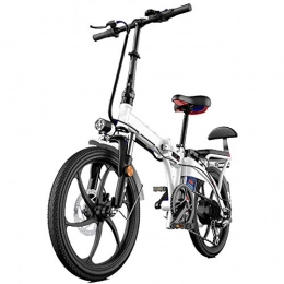 LZMXMYS Elektrofahrräder LZMXMYS Elektrisches Fahrrad, 20" Faltbare City Electric Bike, Betreutes elektrisches Fahrrad 250W Sport Fahrrad mit 48V Abnehmbare Lithium-Batterie