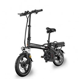LZMXMYS Elektrofahrräder LZMXMYS Elektrisches Fahrrad, Erwachsene elektrisches Fahrrad Abnehmbare 48V Wasser- und staubdicht Lithium-Batterie 14-Zoll-400W Brushless Motor Urban / Pendler, Gre: Reichweite von 35 km