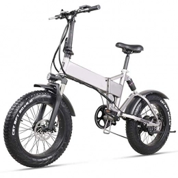 LZMXMYS Fahrräder LZMXMYS Elektrisches Fahrrad, Folding Electric Bike Pendler Stadt Ebike 20 Zoll 500w 48v 12.8ah elektrisches Fahrrad Lithium-Batterie Folding Mountain Bike mit Rear Seat und Scheibenbremse