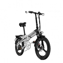 LZMXMYS Elektrofahrräder LZMXMYS Elektrisches Fahrrad, Folding Elektro-Fahrrad for Erwachsene, 20" Elektro-Fahrrad / Arbeitsweg Ebike mit 4000W Motor, 48V10.8Ah Batterie, Shimano 7-Gang Getriebe Gears