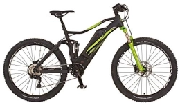 Prophete Elektrofahrräder Prophete Unisex – Erwachsene Graveler E-MTB 27, 5" 20.ETM.20 E-Bike, schwarz / Lemon, RH 48