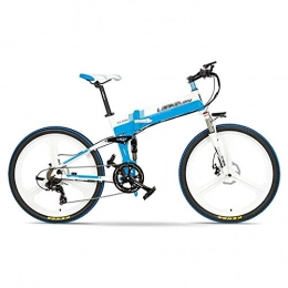 Qinmo Elektrofahrräder Qinmo 26-Zoll-Elektro-Fahrrad, abnehmbare versteckte Lithium-Batterie, vorne und hinten Scheibenbremsen, geeignet for Männer, Frauen, Outdoor-Sport Reiten (Color : D)