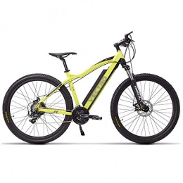 Qinmo Elektrofahrräder Qinmo Elektro-Mountainbike, 350W 29 ‚‘ Elektro-Fahrrad mit Wechsel 36V 13AH Lithium-Ionen-Akku for den Sport im Freien Reiten Pendel (Color : Yellow)