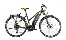 RAYMON Fahrräder RAYMON E-Tourray 4.5 Damen Pedelec E-Bike Trekking Fahrrad grau / grün 2019: Größe: 56cm