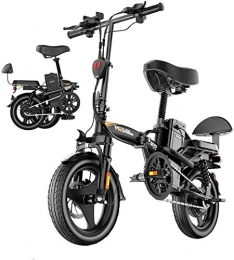 RDJM Elektrofahrräder RDJM Ebike e-Bike, Erwachsene elektrisches Fahrrad, faltbares Fahrrad mit 350W Brushless Motor, 14 Zoll-Rad-Höchstgeschwindigkeit 30 Km / h E-Bike for Erwachsene und Commuters (Size : 15AH)