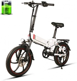RDJM Elektrofahrräder RDJM Elektrofahrräder Elektro-Faltrad E-Bike 350W Motor 48V 10.4AH Lithium-Ionen-Batterie-LED-Anzeige for Erwachsene Männer Frauen E-MTB