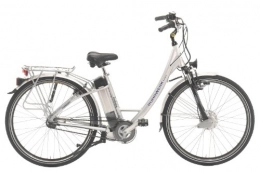 Ruhrwerk Elektrofahrräder Ruhrwerk Damen E-Bike Pedelec 24V Einrohr, 7-Gang SRAM Rcktrittbremsnabe, alu-silber, Rahmenhhe: 45 cm, Reifengre: 28 Zoll (71, 1 cm)