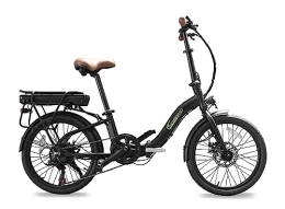 SachsenRad Fahrräder SachsenRAD E-Folding Bike F2 Farmers mit Diebstahlsicherung, 20 Zoll elektrisches Fahrrad Faltbar, bis 100 km Distanz, Damen Herren Elektrofahrrad Ebike mit StVZO-Zulassung