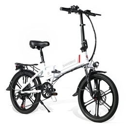 Samebike Elektrofahrräder SAMEBIKE 20LVXD30-II Aktualisierung E Bike Elektrofahrrad E-Bike klapprad 20 Zoll 48V10.4Ah Abnehmbarer Akku, 7-Gang-Shifter City-Elektrofahrrad E Bike Herren Damen