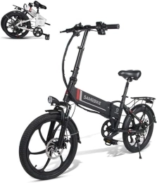 Samebike Elektrofahrräder SAMEBIKE E Bike Elektrofahrrad E-Bike klapprad 20 Zoll 48V10.4Ah Abnehmbarer Akku, Max.Reichweite bis zu 40-80km Shimano 7 Gänge City EBike Herren Damen Off-Road Mountainbike.