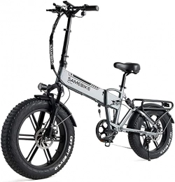 Samebike Elektrofahrräder SAMEBIKE XWLX09 Fat Tire E Bike Elektrofahrrad E-Bike klapprad E-Mountainbike 20 Zoll 48V10.4AH Mountain Beach Snow E-Bike Herrn Damen