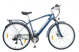 smartEC Elektrofahrräder smartEC Trek-28H Trekking E-Bike 28 Zoll, Rahmen-Akku, 7 Gänge, Hinterrad-Nabenmotor, Fahrunterstützung 25 km / h, Reichweite 70 km, Li-Ion-Akku 36v, 250 Watt