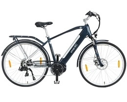 smartEC Elektrofahrräder smartEC TrekX-MH E-Bike Trekking Herren 250W Mittelmotor Li-Ion-Akku 36V / 13Ah Elektrofahrrad 28 Zoll Reichweite 90km bis 25 km / h Trekking City