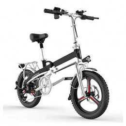TANCEQI Fahrräder TANCEQI 48V 400Watt Elektrofahrrad Mountainbike MTB 20 Zoll Klapprad, 7 Gang Kettenschaltung, LCD-Messgerät E-Bike E-Citybike Für Männer Frauen Erwachsene