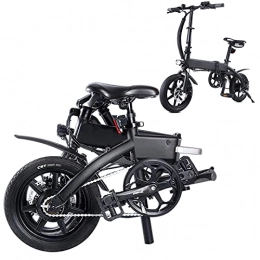 HUOJIANTOU Fahrräder Tragbares E-Bike Klapprad ebike E-Citybike Wayfarer E-Bike Quick-Fold-System Shimano 7 Gang-Schaltung EU-konform Klapprad Mit 36V 10Ah Lithium-Akku 250W Heckmotor