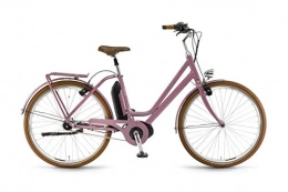 Unbekannt Elektrofahrräder Unbekannt Winora Saya N7 400 Damen Retro Pedelec E-Bike City Fahrrad aubergine lila 2019: Gre: 52cm