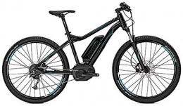 Univega Fahrräder Univega, Damen, Vision E 1.0 Sky, 27, 5 Zoll, eBike Bosch 9-Gang, 2016, magicblack matt RH 48 / L