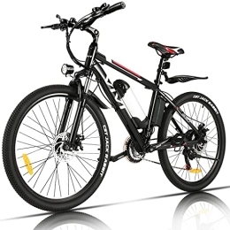 Vivi Elektrofahrräder VIVI 26 Zoll Elektro-Mountainbike, 250W Elektrofahrrad 36V 8Ah Abnehmbare Batterie E-Bike, 21 Gangschaltung Erwachsene E-Bike Herren