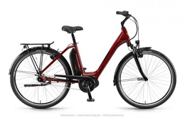 Winora Elektrofahrräder Winora Sima N7 Plus 500Wh Bosch Elektro Fahrrad 2019 (28" Einrohr 50cm, Lasurrot)
