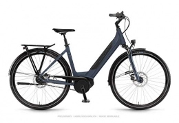 Winora Elektrofahrräder Winora Sinus iR380 Auto 500 Unisex Pedelec E-Bike Trekking Fahrrad blau 2019: Größe: 50cm