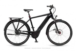 Winora Elektrofahrräder Winora Sinus iR8 500 Unisex Pedelec E-Bike Trekking Fahrrad schwarz 2019: Größe: 60cm