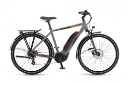 Winora Elektrofahrräder Winora Yucatan 8 400 Pedelec E-Bike Trekking Fahrrad grau 2019: Größe: 52cm
