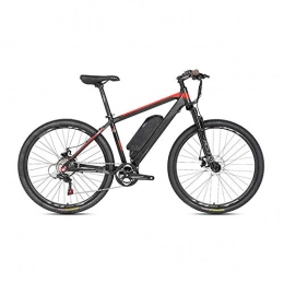 YALIXI Fahrräder YALIXI Elektrofahrrad, elektrisches Assist Mountainbike, Leichter Rahmen aus Aluminiumlegierung, Höchstgeschwindigkeit 25 km / h, Lithiumbatterie 36V250W10A, 26 '' * 17 '' schwarz und rot